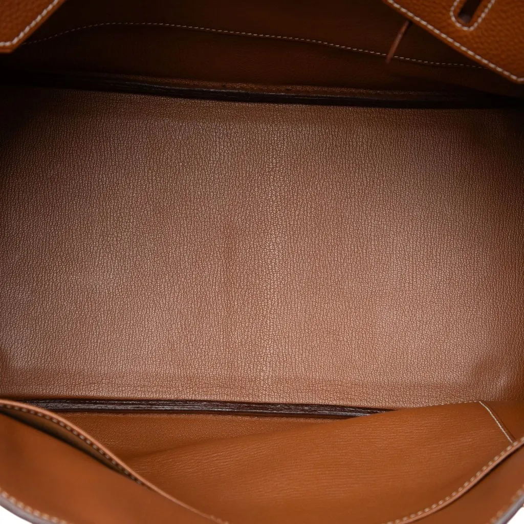 Hermès Togo Birkin Retourne 35 Brown Leather Very good - Model View