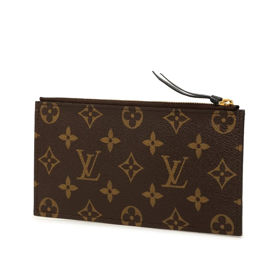 Louis Vuitton Monogram World Tour Felicie Insert Zip Pouch Brown Very good - Back View