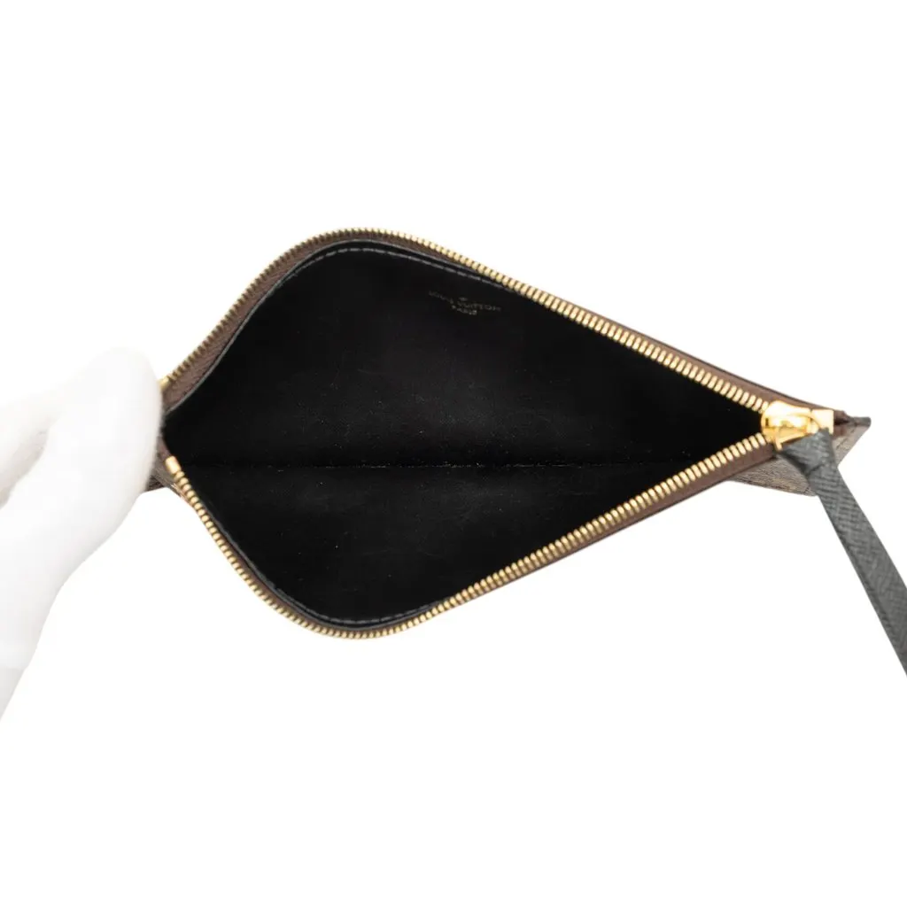 Louis Vuitton Monogram World Tour Felicie Insert Zip Pouch Brown Very good - Model View