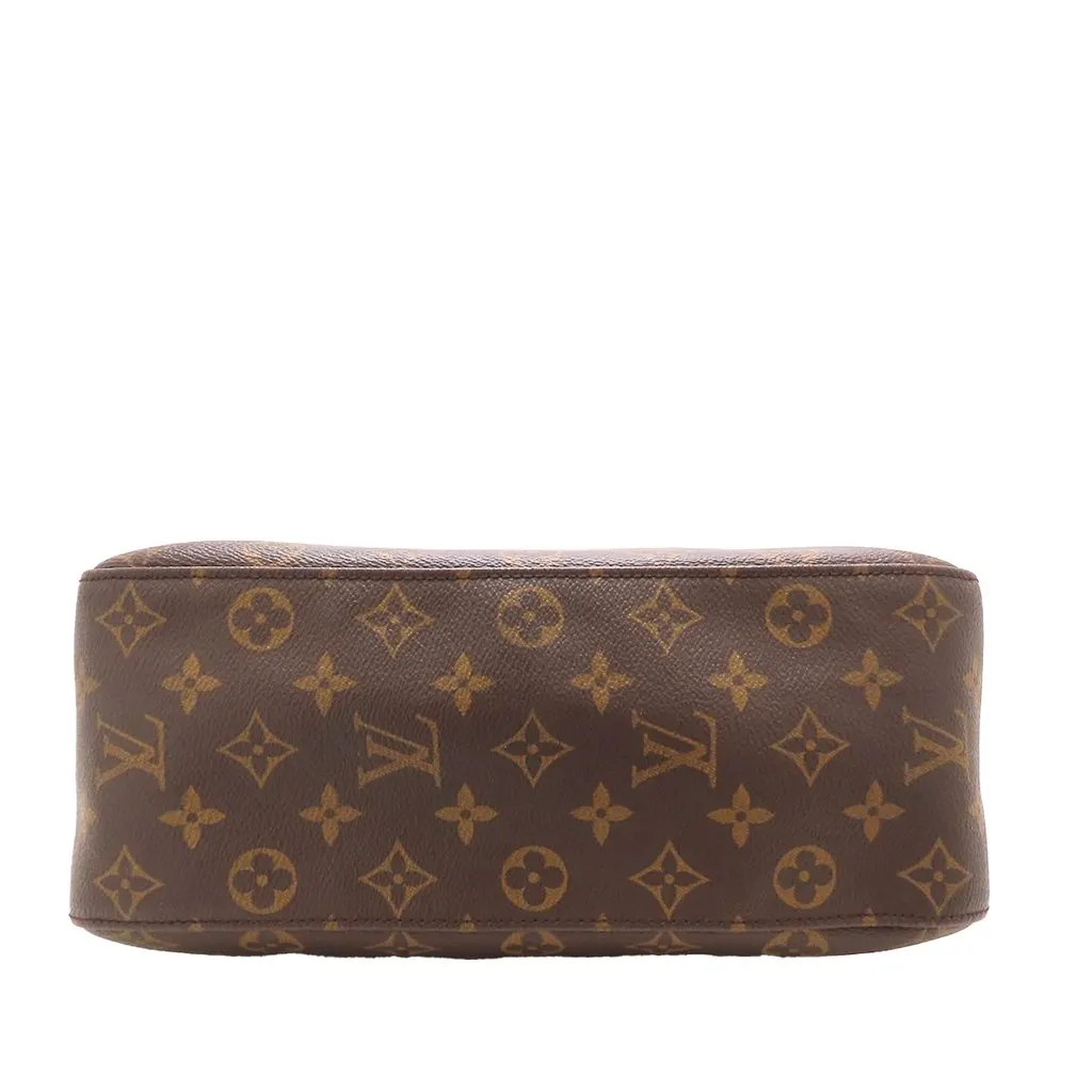 Louis Vuitton Monogram Looping GM Brown Very good - Back View