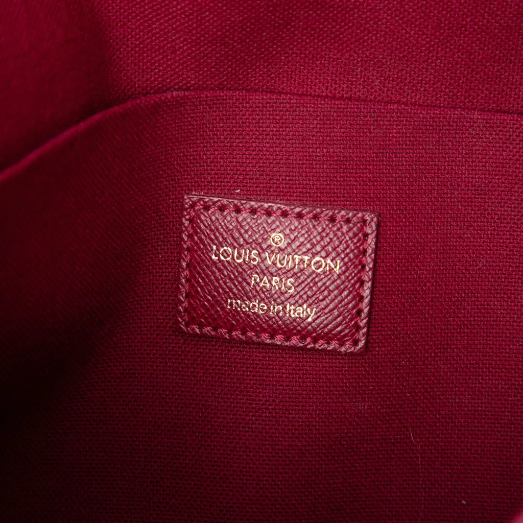 Louis Vuitton Monogram Pochette Felicie Brown Very good - Box View