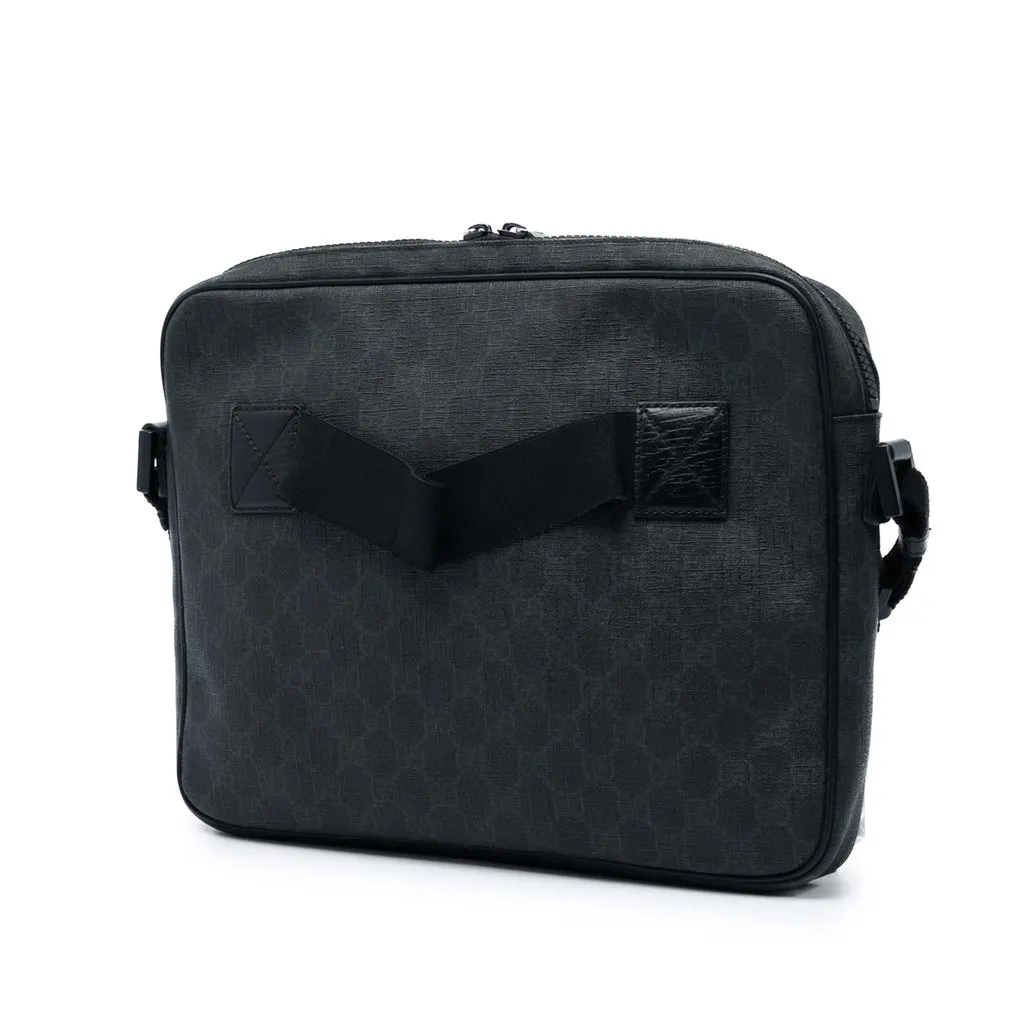 Gucci GG Supreme Crossbody Black Very good - Back View