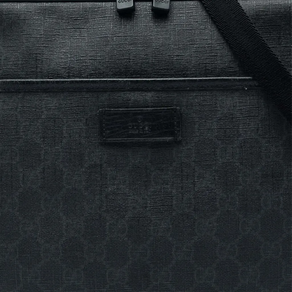 Gucci GG Supreme Crossbody Black Very good - Box View