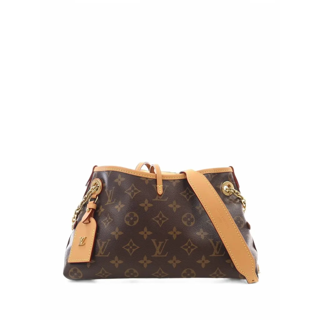 Louis Vuitton Monogram CarryAll BB Brown Canvas Very good - Front View