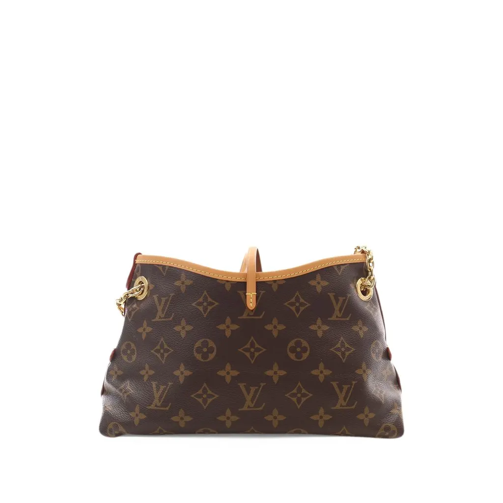Louis Vuitton Monogram CarryAll BB Brown Canvas Very good - Back View