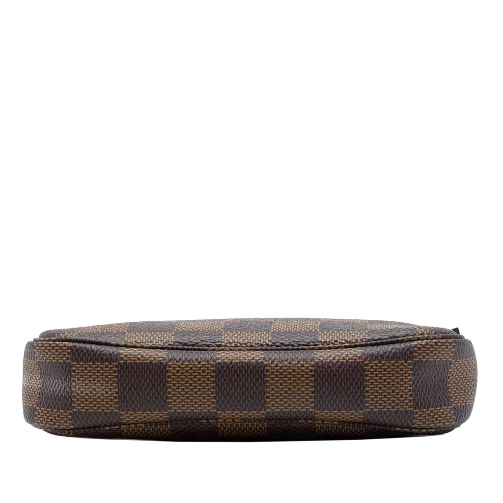 Louis Vuitton Damier Ebene Mini Pochette Accessoires Brown Canvas Very good - Inside View