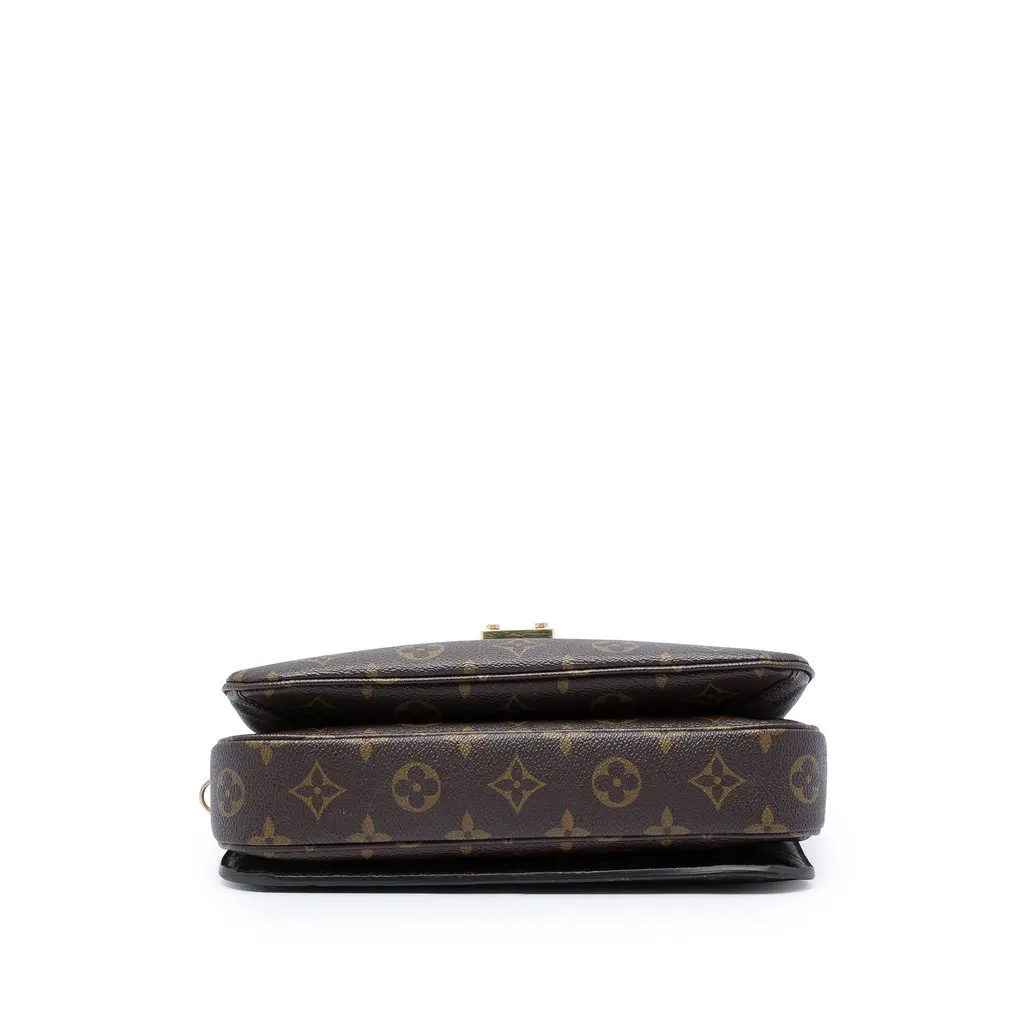 Louis Vuitton Monogram Pochette Metis Brown Very good - Inside View
