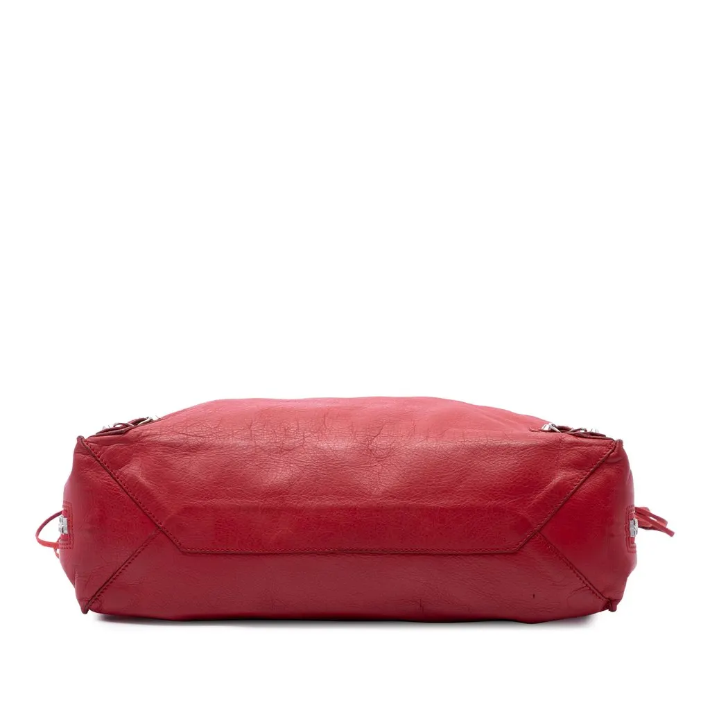Balenciaga Leather Papier A5 Zip Around Tote Red Leather Very good - Inside View