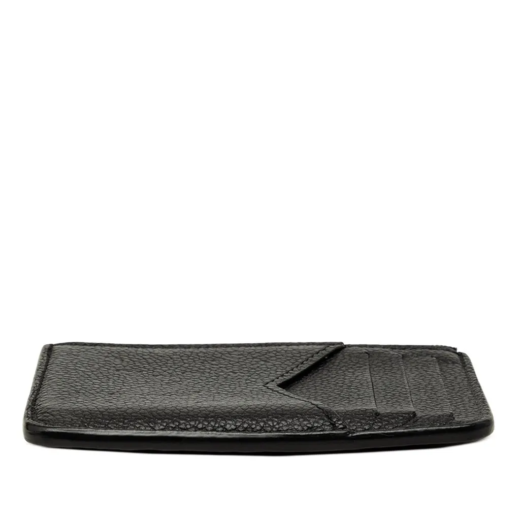 Louis Vuitton Monogram Empreinte Romy Card Holder Black Leather Very good - Inside View
