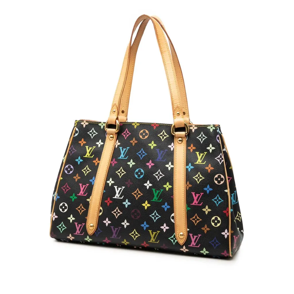 Louis Vuitton Monogram Multicolore Aurelia MM Black Very good - Back View