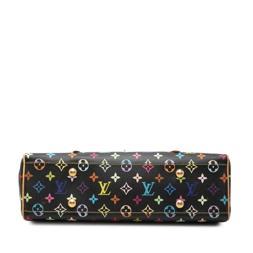 Louis Vuitton Monogram Multicolore Aurelia MM Black Very good - Inside View