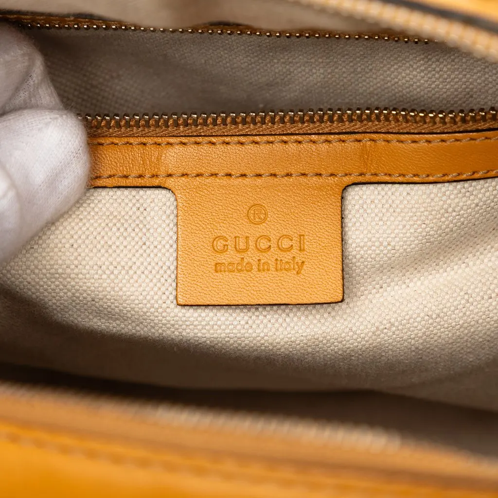 Gucci Medium GG Canvas Web Joy Boston Bag Beige Very good - Box View