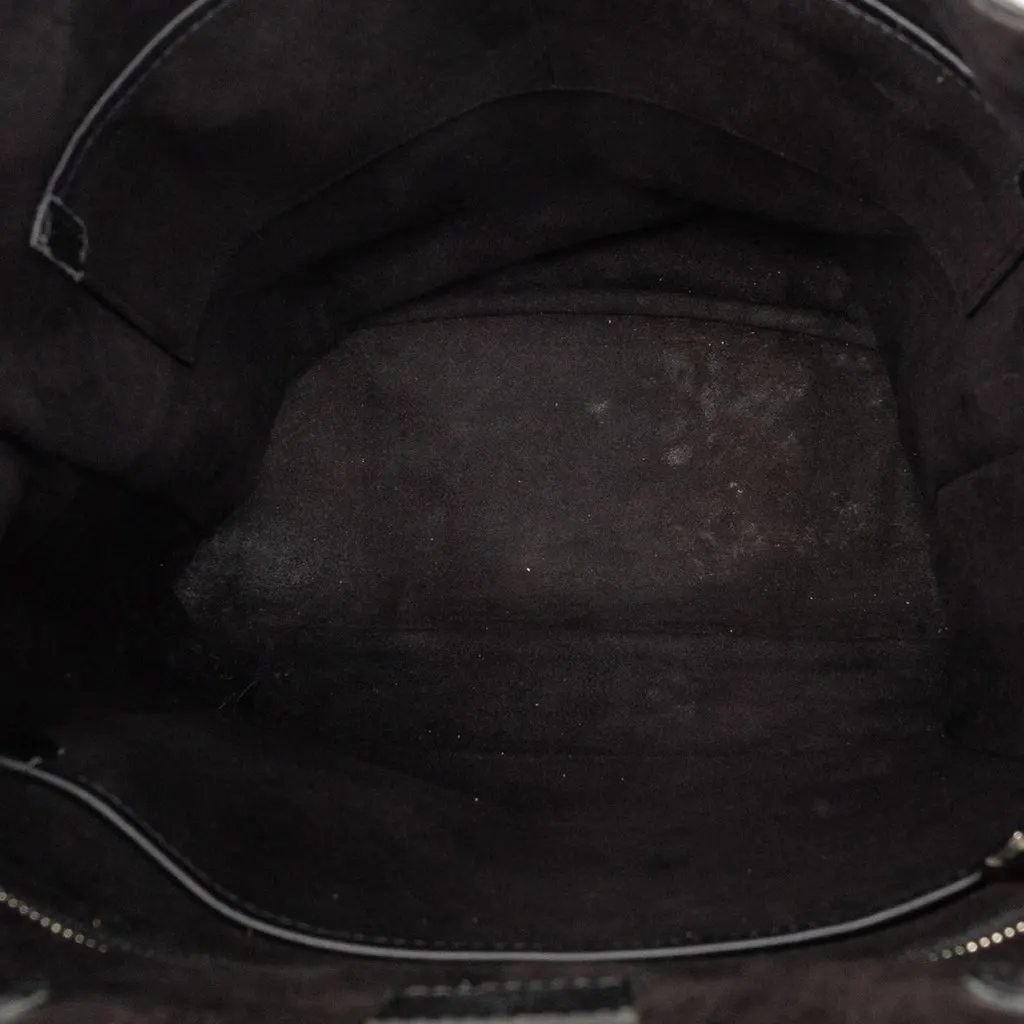 Louis Vuitton Epi Christopher Backpack PM Black Leather Good - Model View