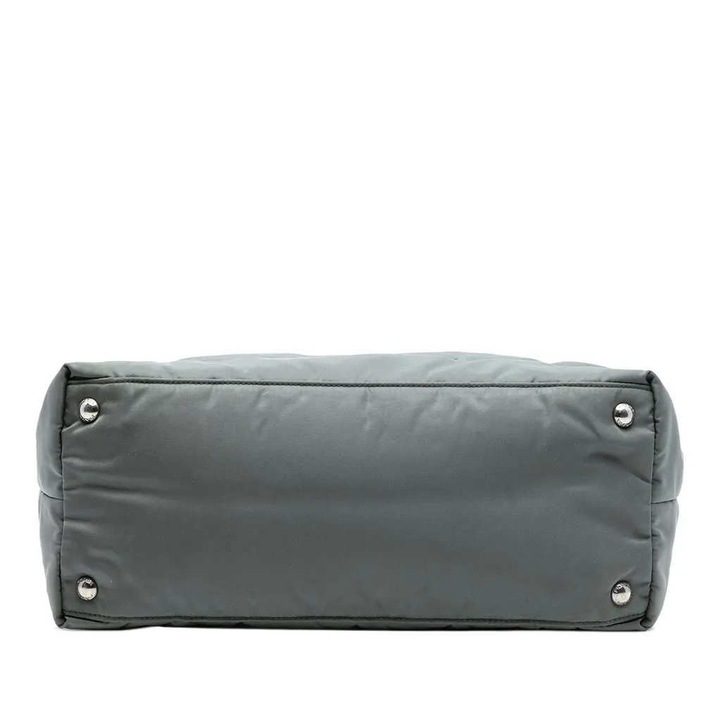 Prada Tessuto Zip Top Convertible Tote Grey Very good - Inside View