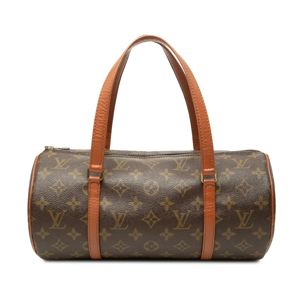 Louis Vuitton Monogram Papillon 30 Brown Canvas Good - Front View