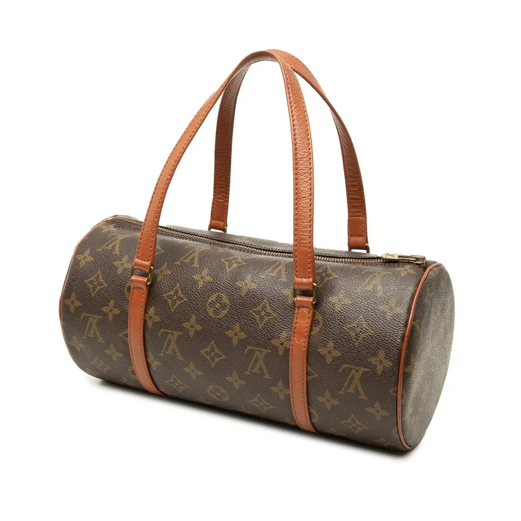 Louis Vuitton Monogram Papillon 30 Brown Canvas Good - Back View