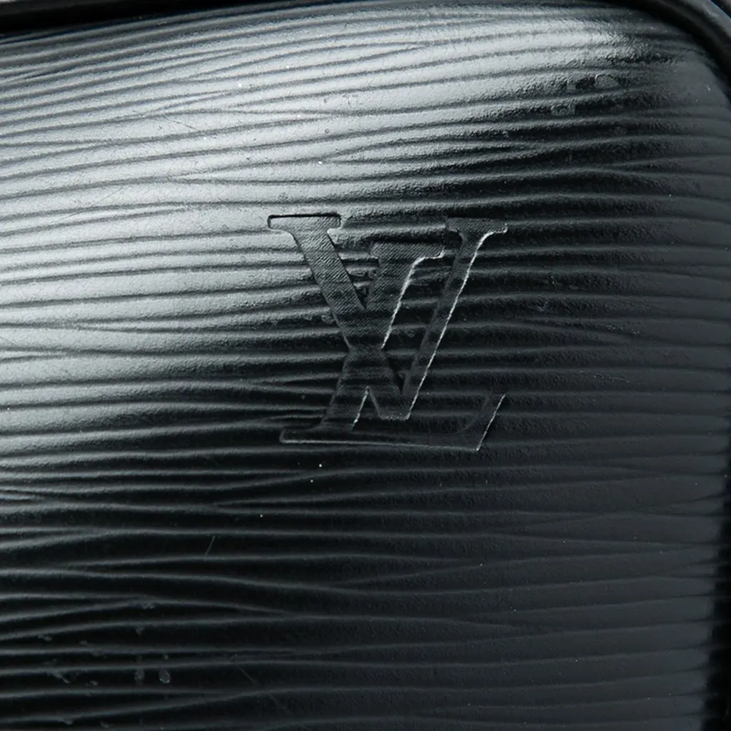 Louis Vuitton Epi Porte Documents Voyage Black Leather Very good - Box View