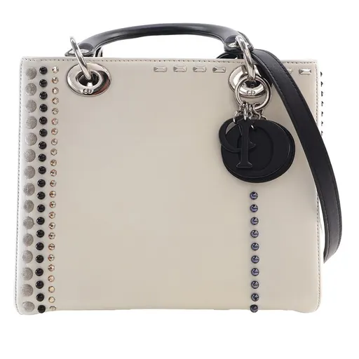 Dior Medium Studded Calfskin Lady Dior