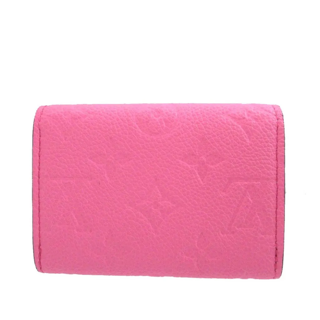 Louis Vuitton Monogram Empreinte Rosalie Coin Purse Pink Leather Very good - Back View