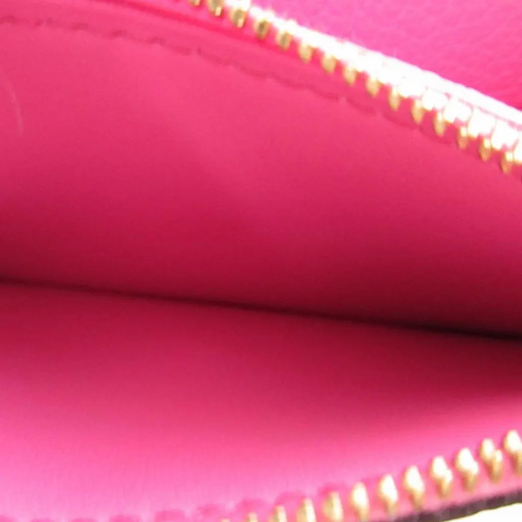 Louis Vuitton Monogram Empreinte Rosalie Coin Purse Pink Leather Very good - Model View