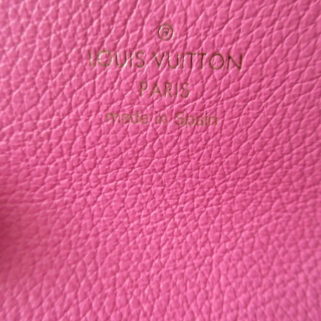 Louis Vuitton Monogram Empreinte Rosalie Coin Purse Pink Leather Very good - Box View
