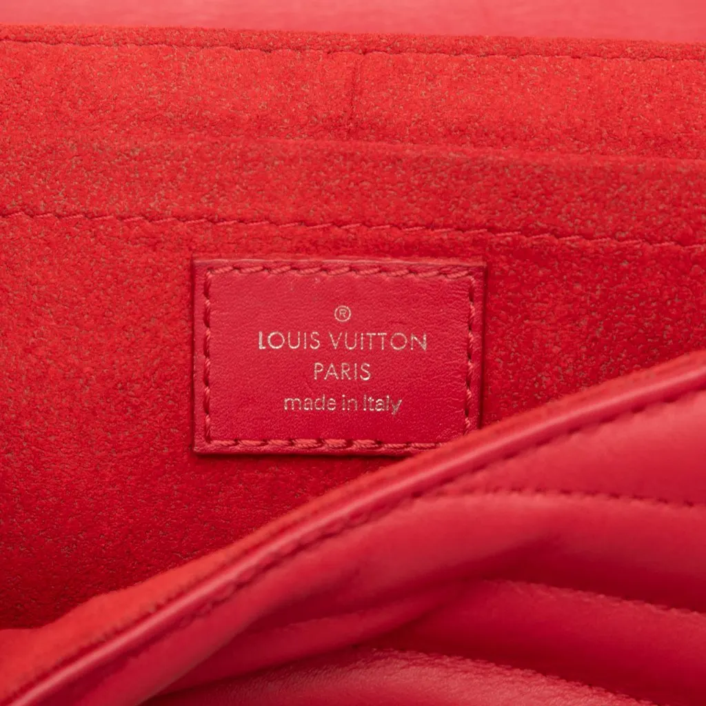 Louis Vuitton New Wave Chain Bag MM Red Leather Very good - Box View