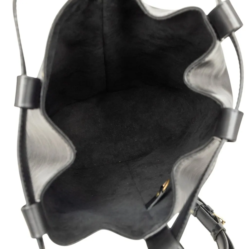 Louis Vuitton Epi Randonnee PM Black Leather Very good - Model View