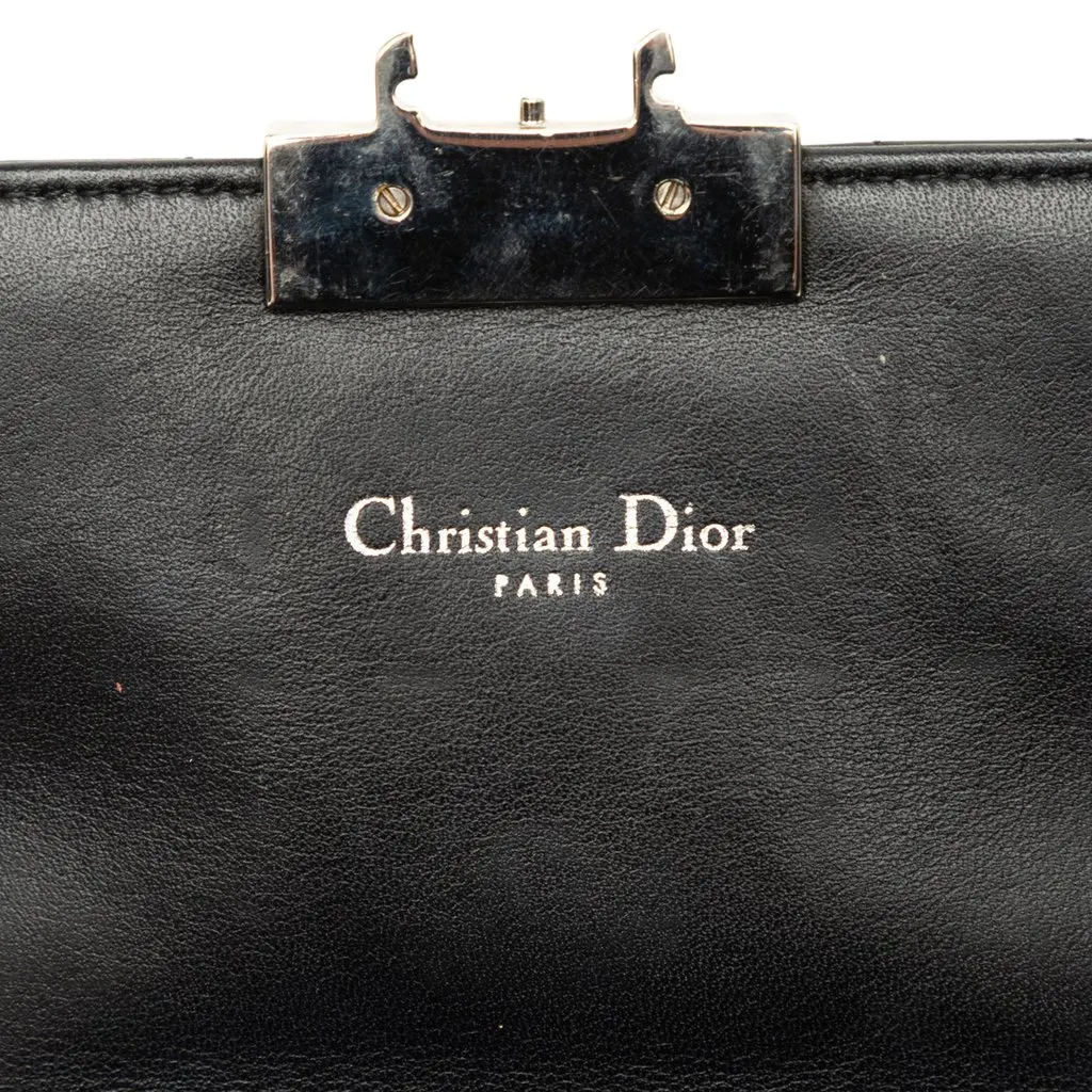 Dior Patent Cannage Miss Dior Promenade Crossbody Black Leather Good - Box View