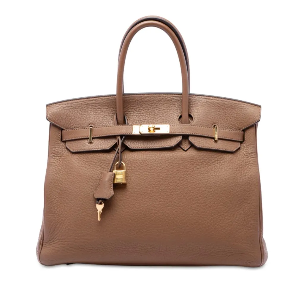 Hermès Clemence Birkin Retourne 35