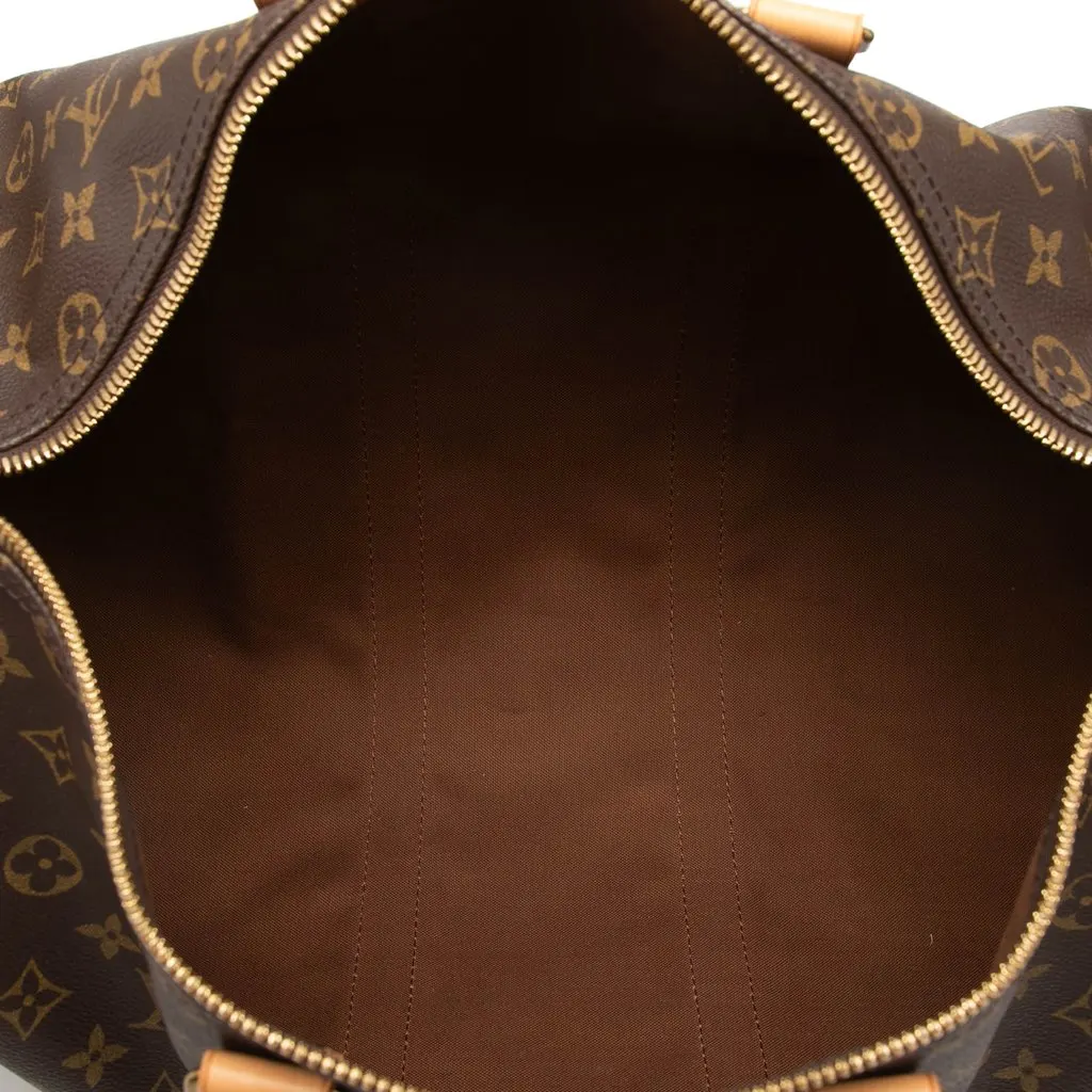 Louis Vuitton Monogram Keepall 45 Brown Very good - Model View