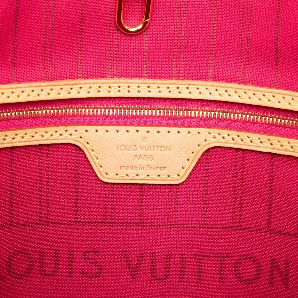 Louis Vuitton Monogram Patches Neverfull MM Brown Very good - Box View