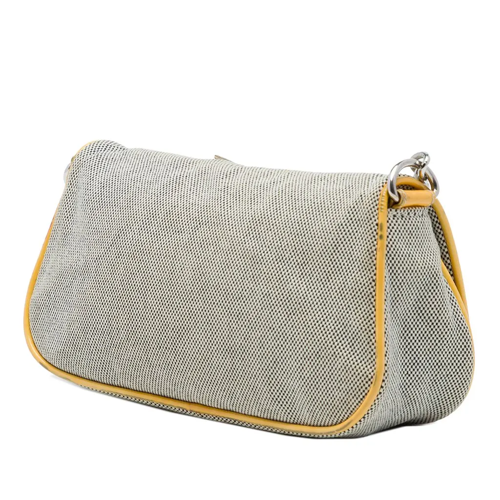 Chanel Canvas CC Camellia No. 5 Shoulder Bag MultiColor Very good - Back View
