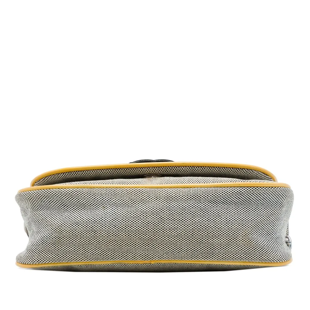 Chanel Canvas CC Camellia No. 5 Shoulder Bag MultiColor Very good - Inside View