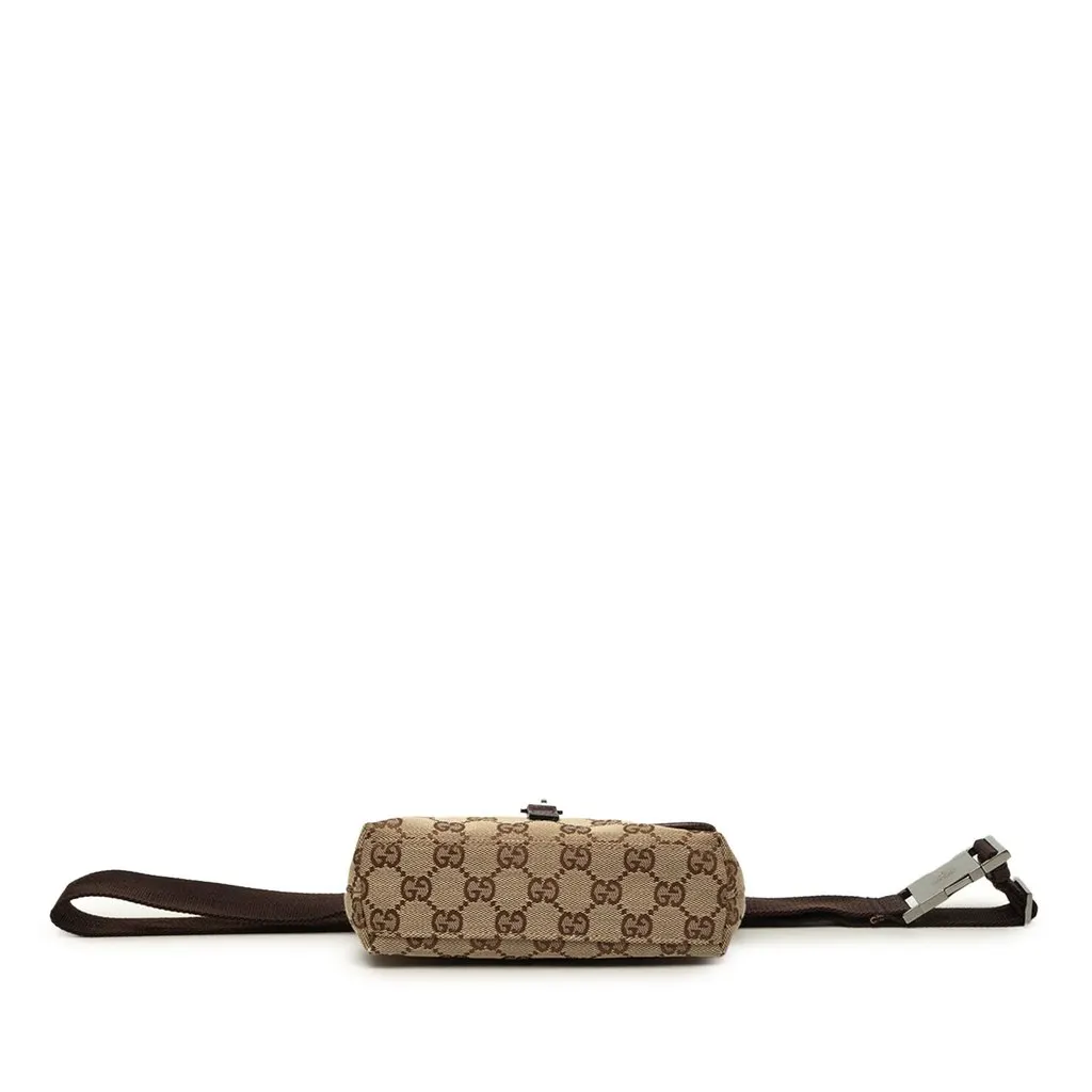 Gucci GG Canvas Jackie Belt Bag Beige Canvas Very good - Inside View