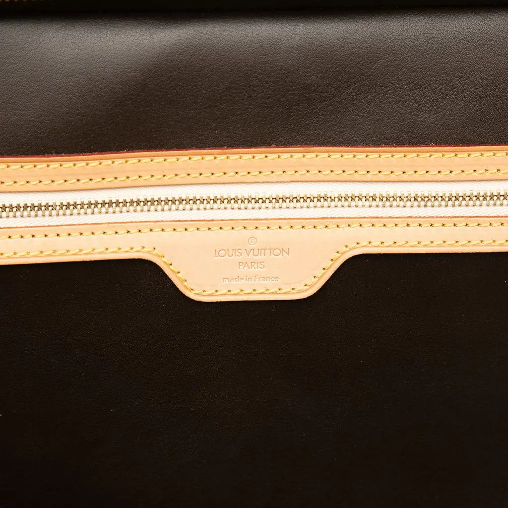 Louis Vuitton Monogram Vernis Van Damme Brown Leather Good - Box View
