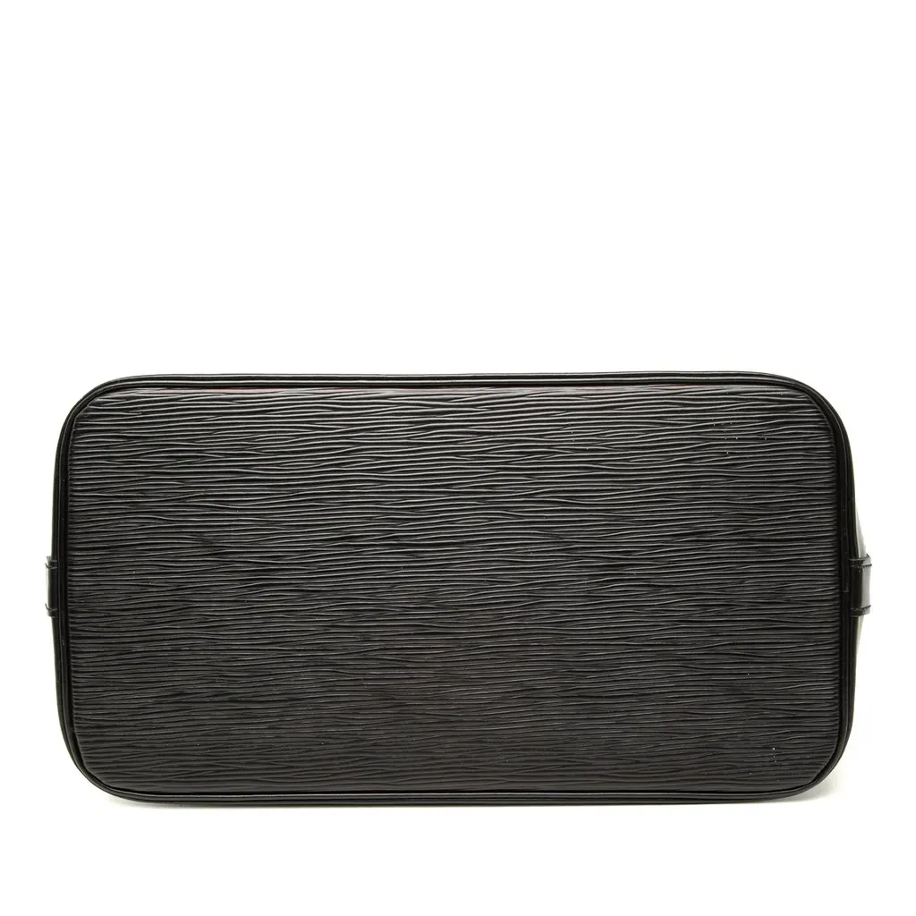 Louis Vuitton Epi Alma PM Black Leather Very good - Inside View