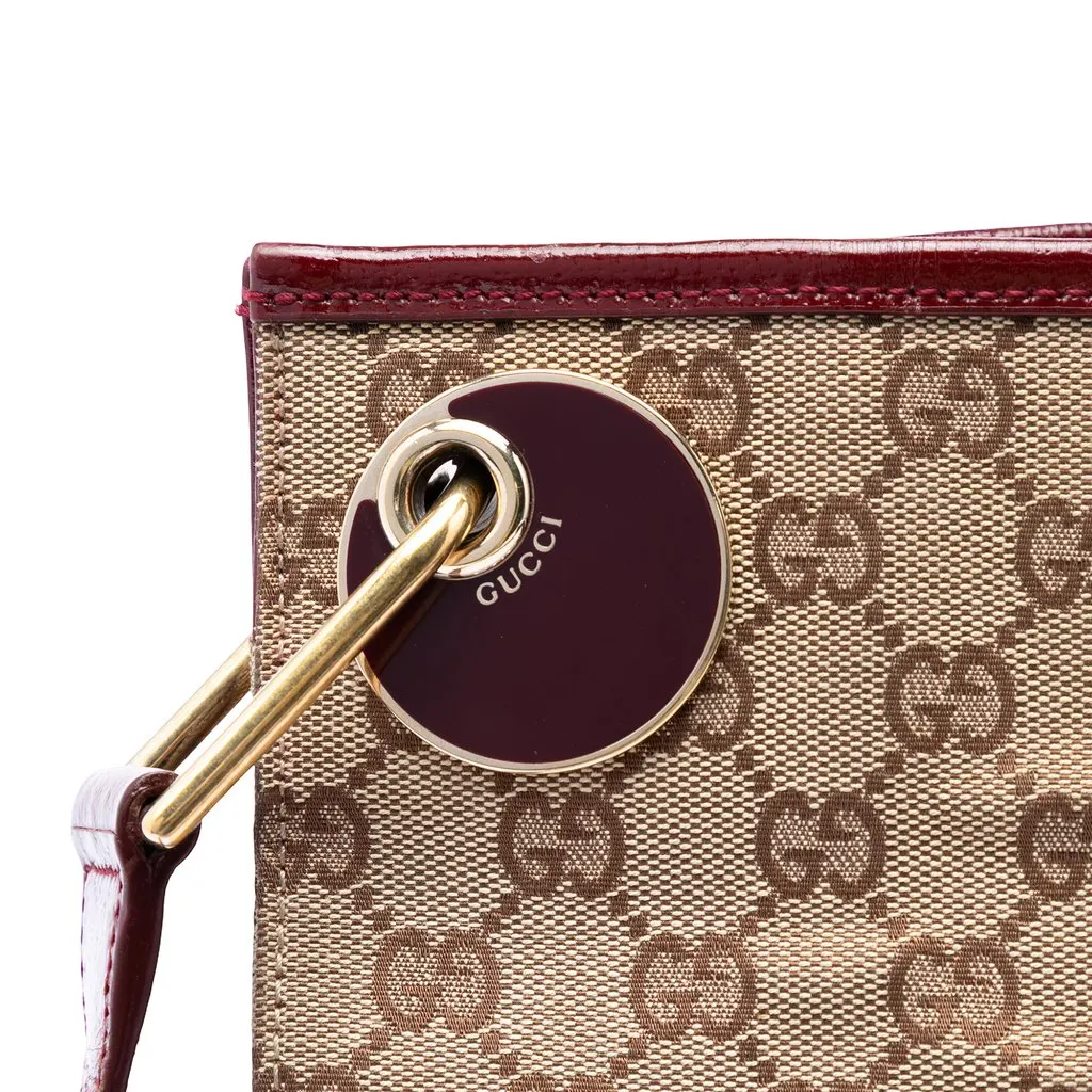 Gucci GG Canvas Eclipse Crossbody Beige Very good - Box View