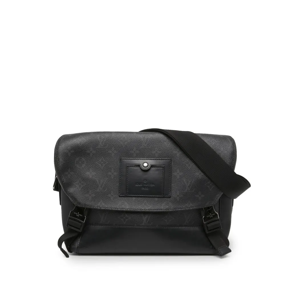 Louis Vuitton Monogram Eclipse Voyager PM Black Canvas Very good - Front View