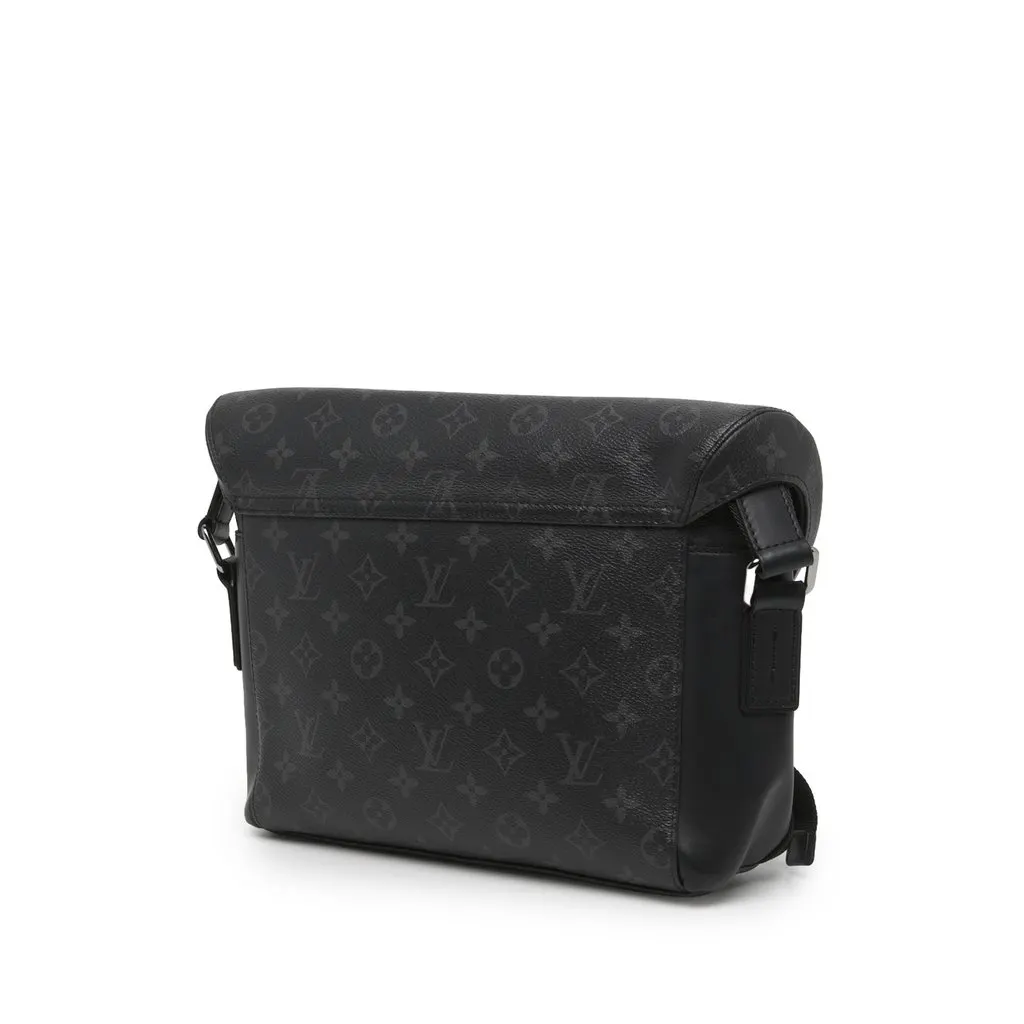 Louis Vuitton Monogram Eclipse Voyager PM Black Canvas Very good - Back View