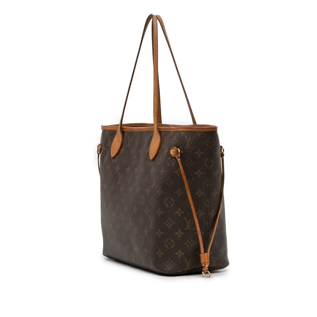 Louis Vuitton Monogram Neverfull MM Brown Very good - Back View