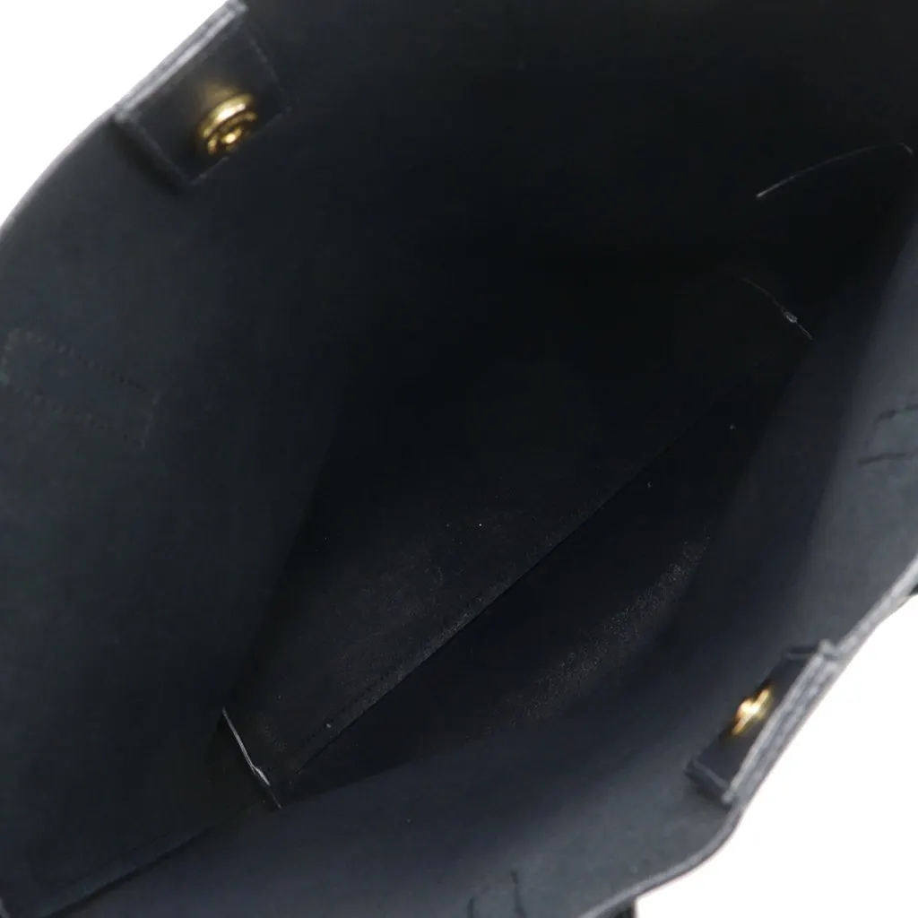 Saint Laurent Toy Leather North South Shopping Tote Black Leather Very good - Model View