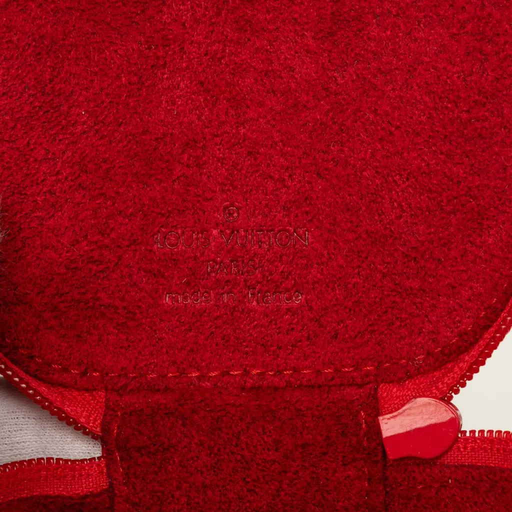 Louis Vuitton Epi Ecrin Bijoux Travel Jewelry Case 10 Red Leather Very good - Box View
