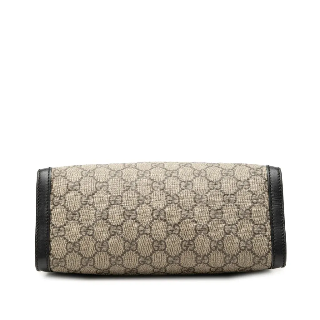 Gucci Small GG Supreme Padlock Tote Beige Very good - Inside View