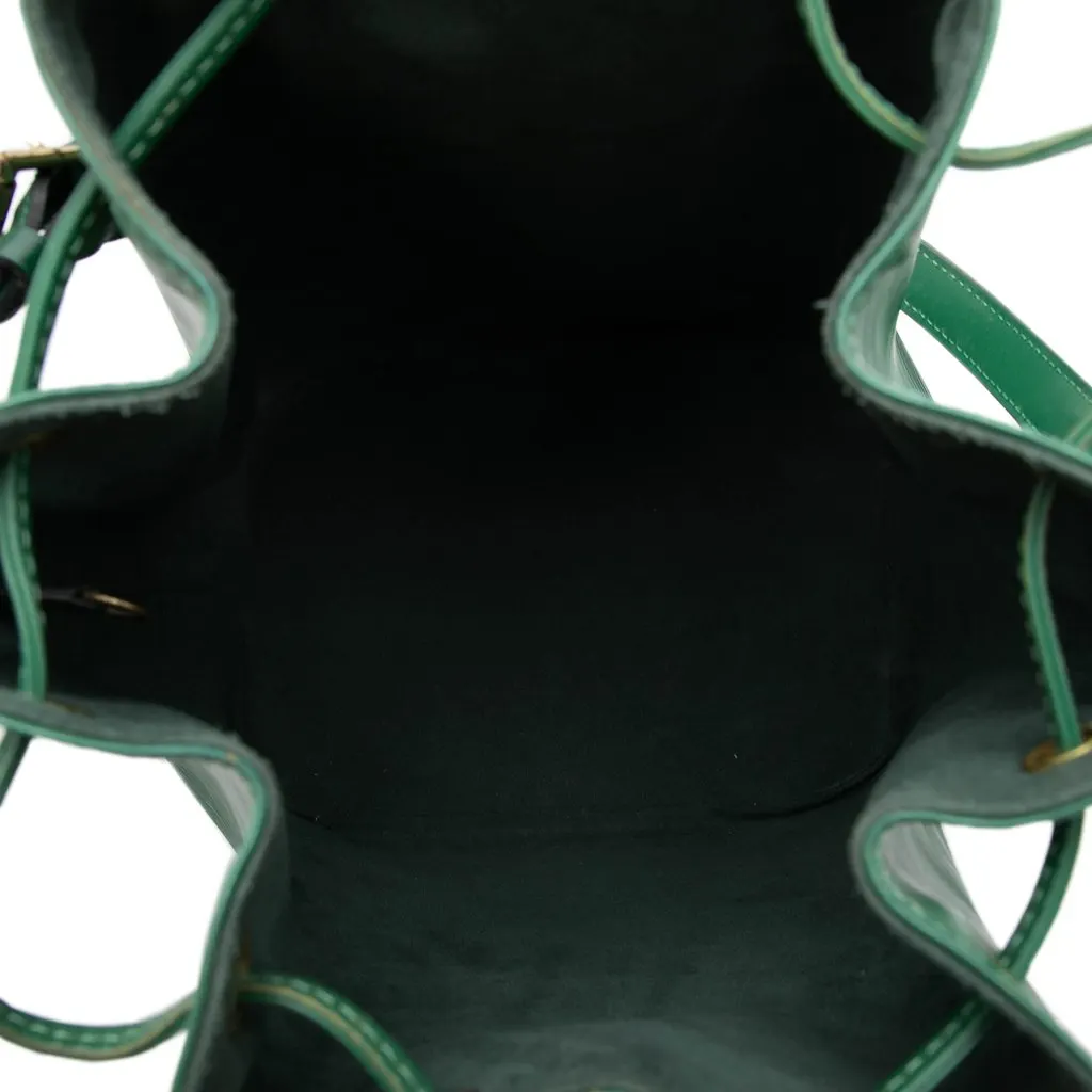Louis Vuitton Epi Noe GM Green Leather Good - Model View