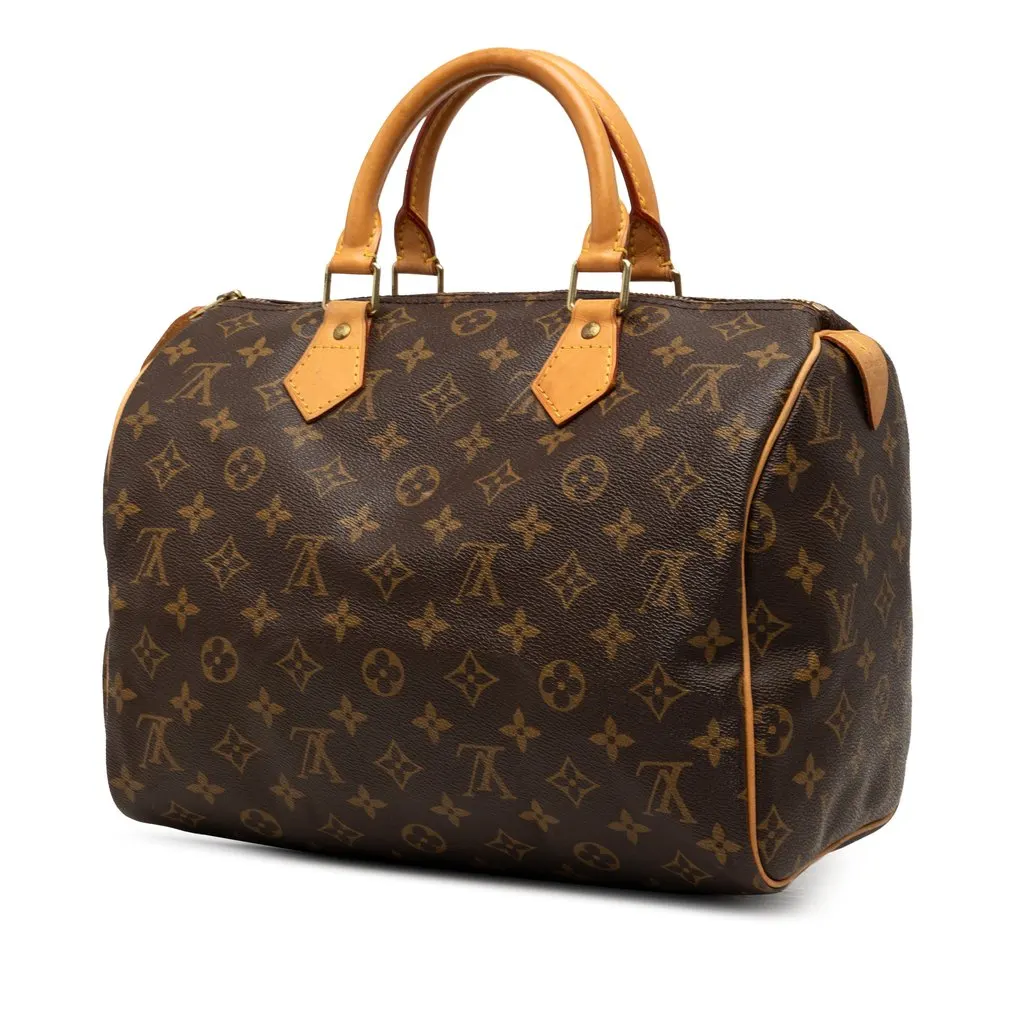Louis Vuitton Monogram Speedy 30 Brown Very good - Back View