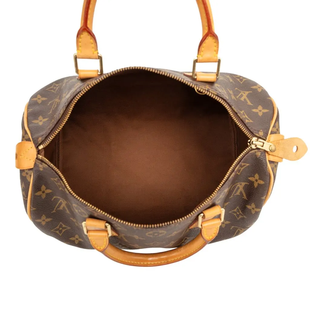 Louis Vuitton Monogram Speedy 30 Brown Very good - Model View
