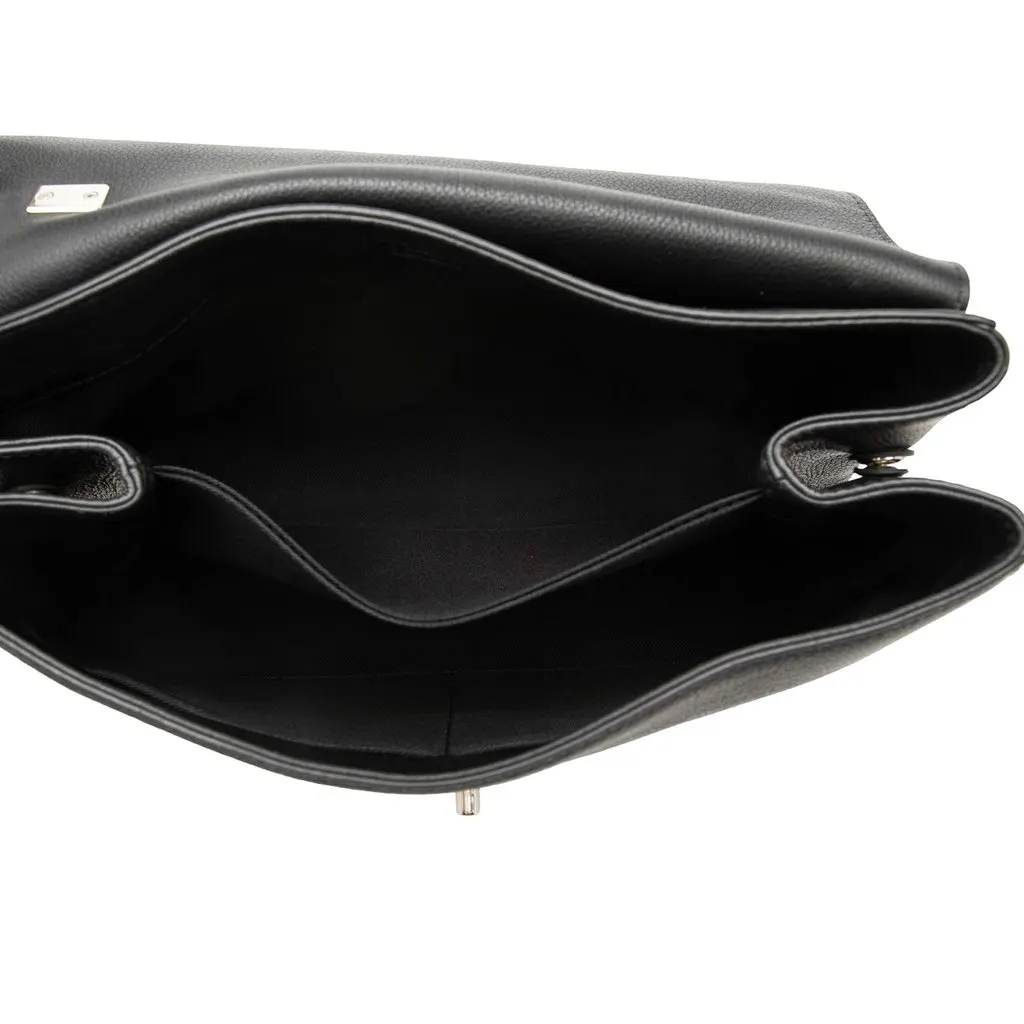 Louis Vuitton Leather Lockme II Black Leather Good - Model View