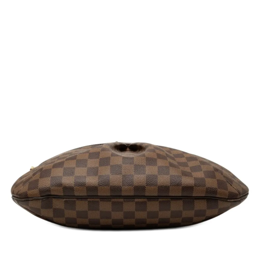 Louis Vuitton Damier Ebene Bloomsbury GM Brown Canvas Good - Inside View