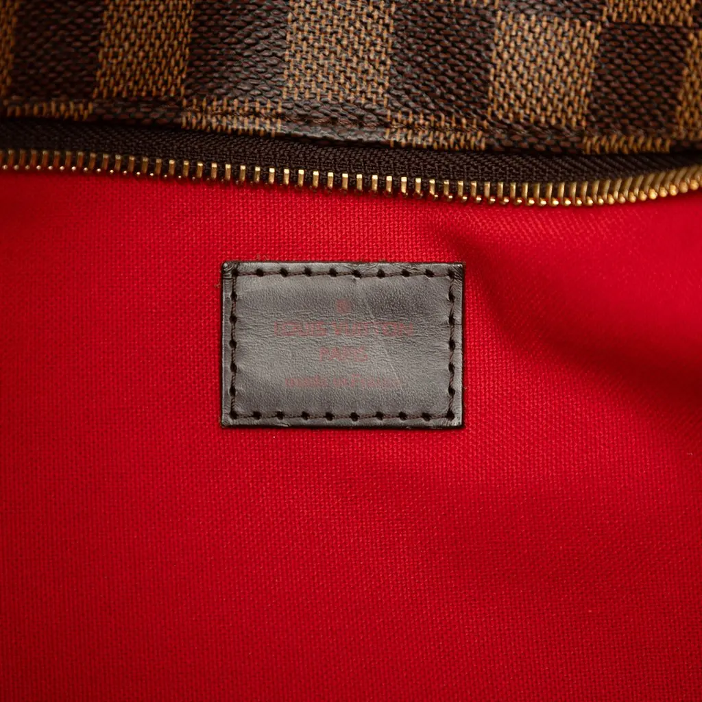 Louis Vuitton Damier Ebene Bloomsbury GM Brown Canvas Good - Box View