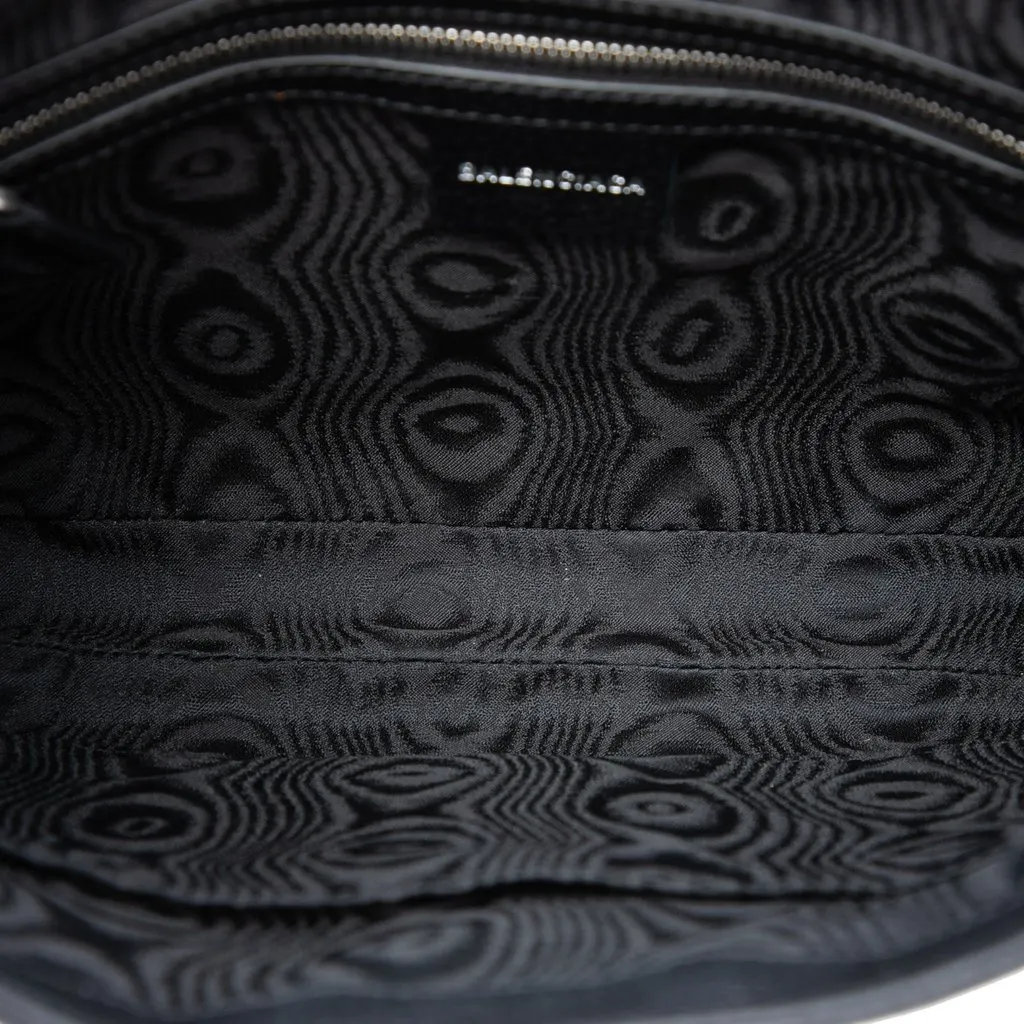 Balenciaga Gucci The Hacker Project Small BB Canvas Web Jackie 1961 Crossbody Black Very good - Model View